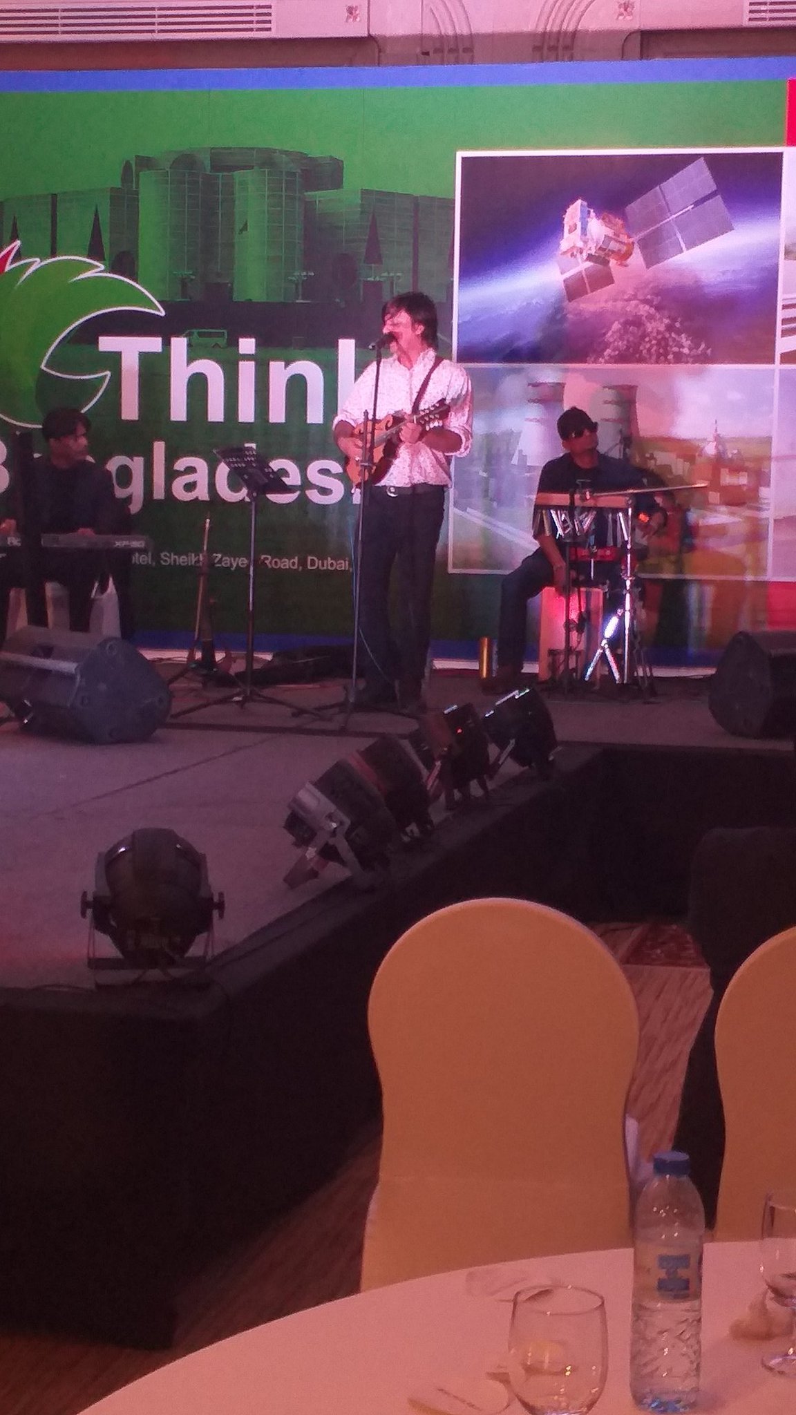 #Bangladeshi singer & #violinist #PintuGhosh performing live at the #GlobalBusinessSummit 2020 in #Dubai on 8th January 2020 at @CrownePlazaDXB #ThinkBangladesh #GBSLIVE2020