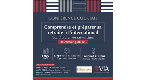 VIA Gestion Privée Internationale | Invitation Conference cocktail | 5.11