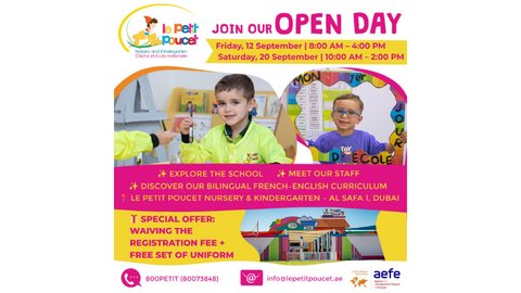 Le Petit Poucet | Re-enrollments Open for 2025–2026