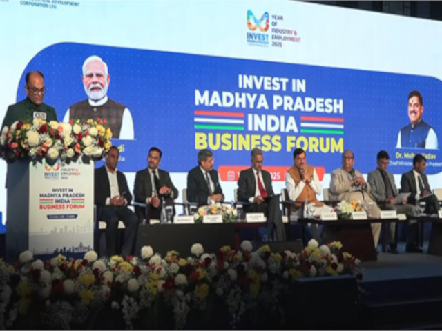 UAE: CM Mohan Yadav attends 'Madhya Pradesh Business Investment Forum' Program