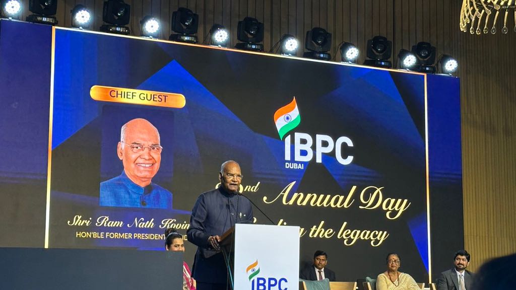 IBPC Dubai Conclave Highlights Strategic India-UAE Ties, Former President Kovind Delivers Keynote