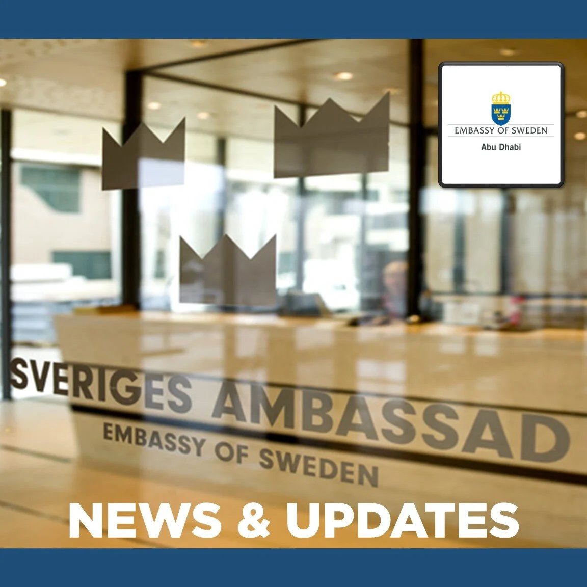Embassy of Sweden Abu Dhabi, News