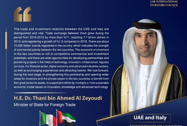 UAE and Italy A historical friendship and a mutual…