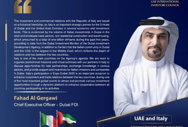 UAE and Italy A historical friendship and a mutual…