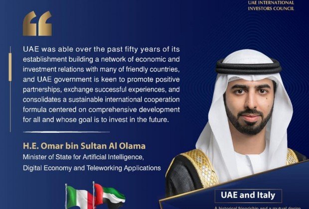 UAE and Italy A historical friendship and a mutual…