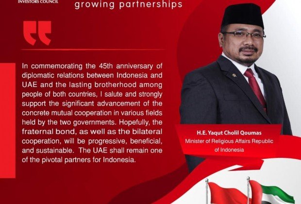 UAE and Indonesia 45 years of cooperation strategic…