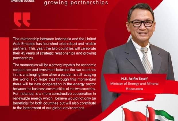 UAE and Indonesia 45 years of cooperation strategic…