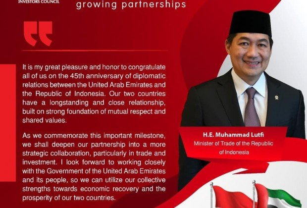 UAE and Indonesia 45 years of cooperation strategic…