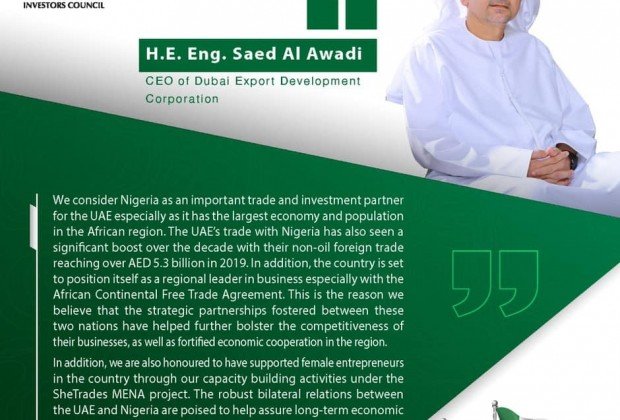 UAE and Nigeria... promising economic prospects