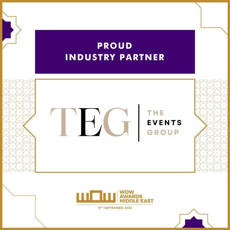 The Events Group and WOW Awards Middle East Partnership 